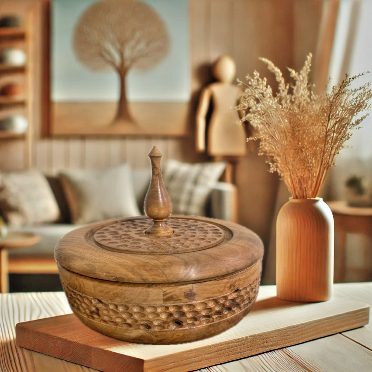 ظروف پذیرایی چوبی خاص 