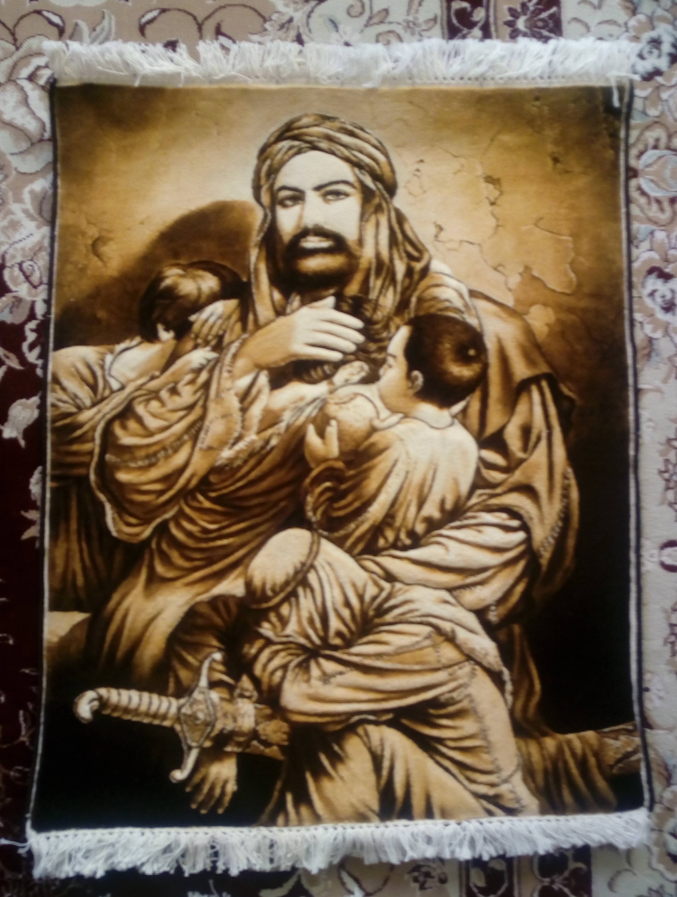 تابلو فرش دستبافت