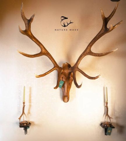 اکسسوری آنتیک با شاخ گوزن