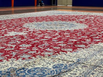 فرش دستباف۳۰۶مترمربع نائین اصفهان 