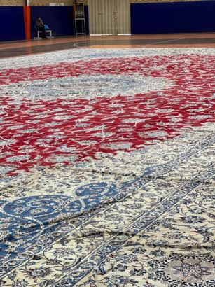 فرش دستباف۳۰۶مترمربع نائین اصفهان 