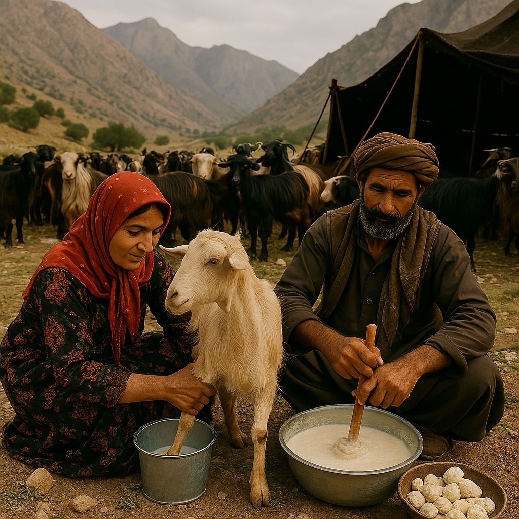 محصولات غذایی عشایری زاگرس