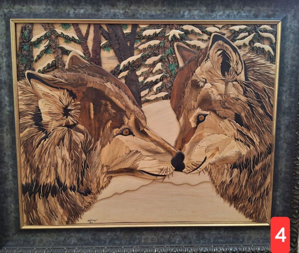 تابلوی معرق کاری