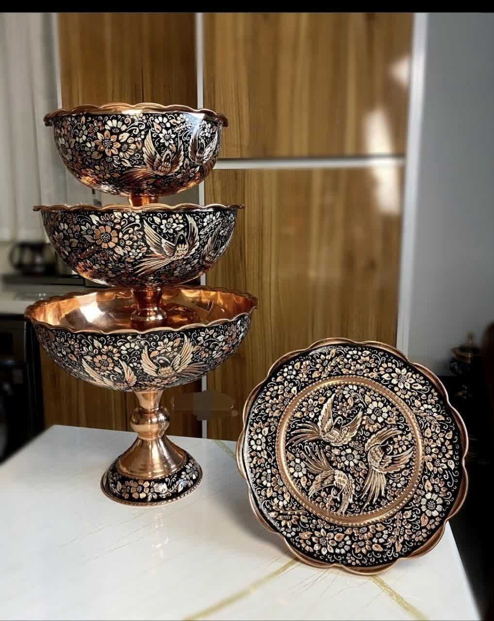 ظروف مسی / سرویس پذیرایی مسی
