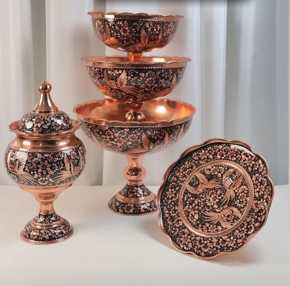 ظروف مسی / سرویس پذیرایی مسی