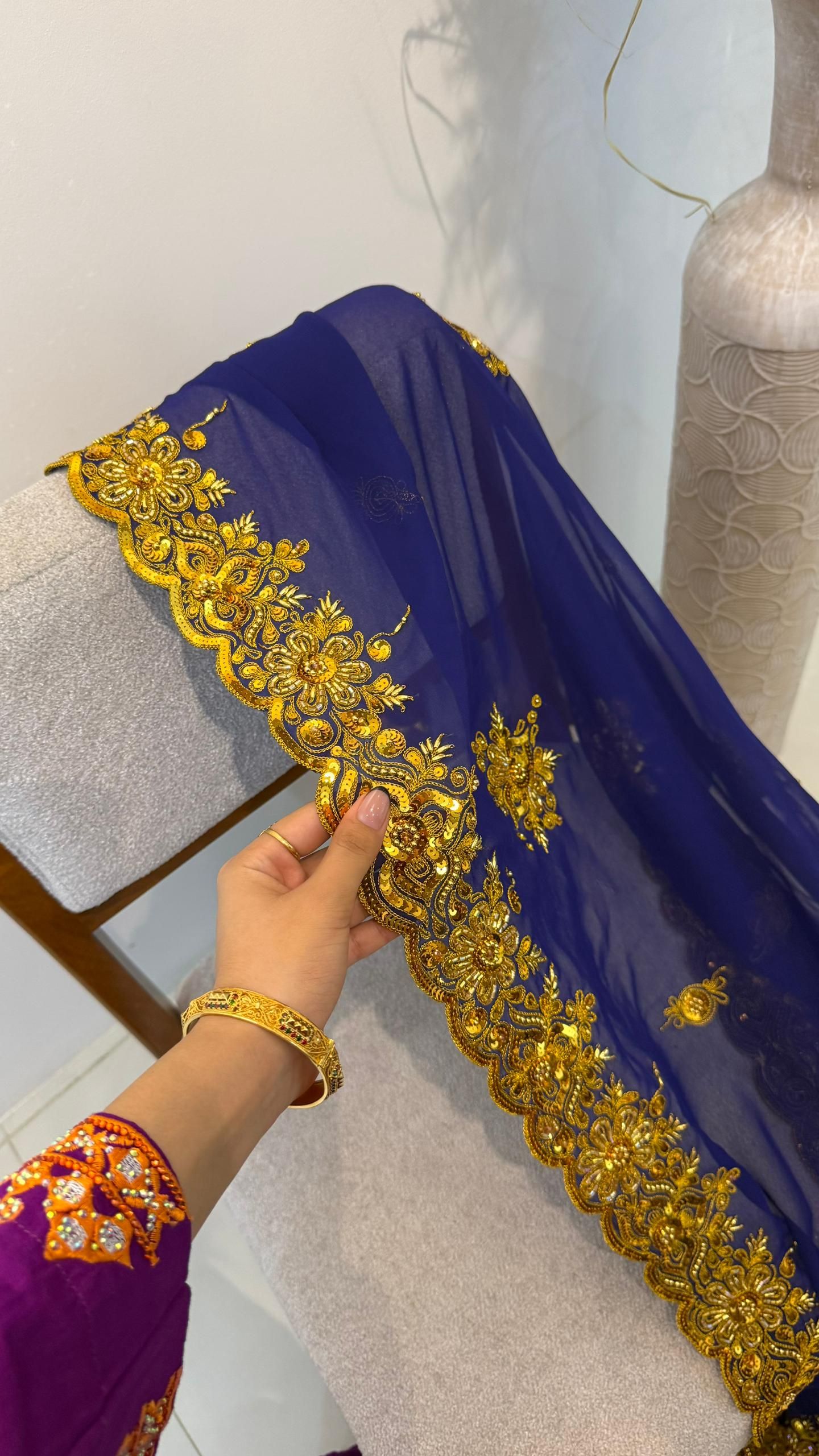 شال و عبا کار شده عربی