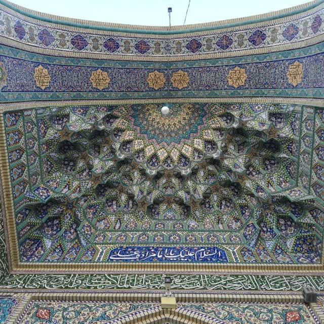 کاشی هفت رنگ مینیاتور