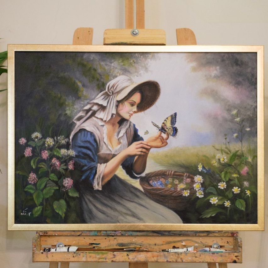 تابلوهای نقاشی رنگ روغن سبک رئال