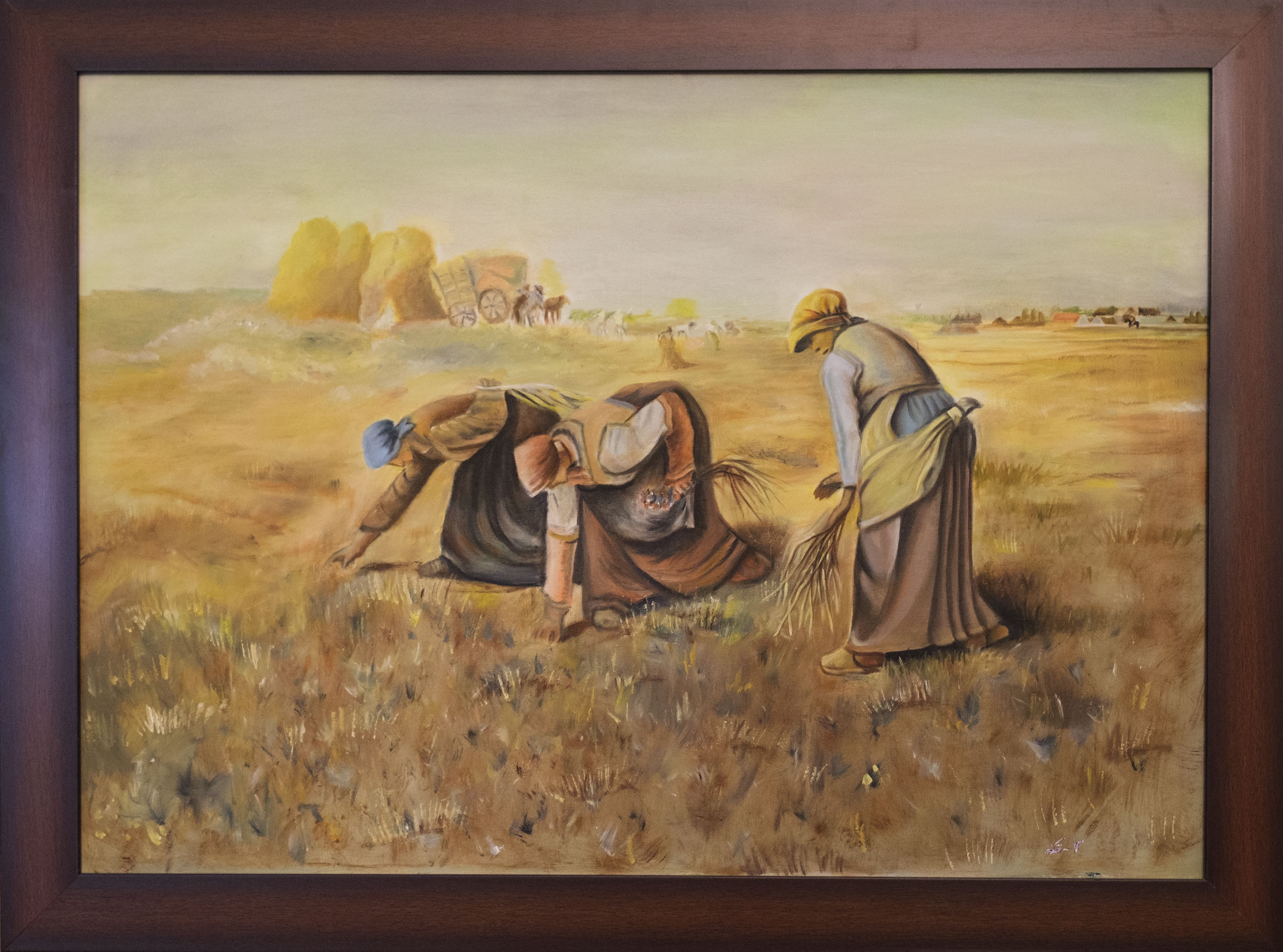 تابلوهای نقاشی سبک رئال تکنیک رنگ روغن