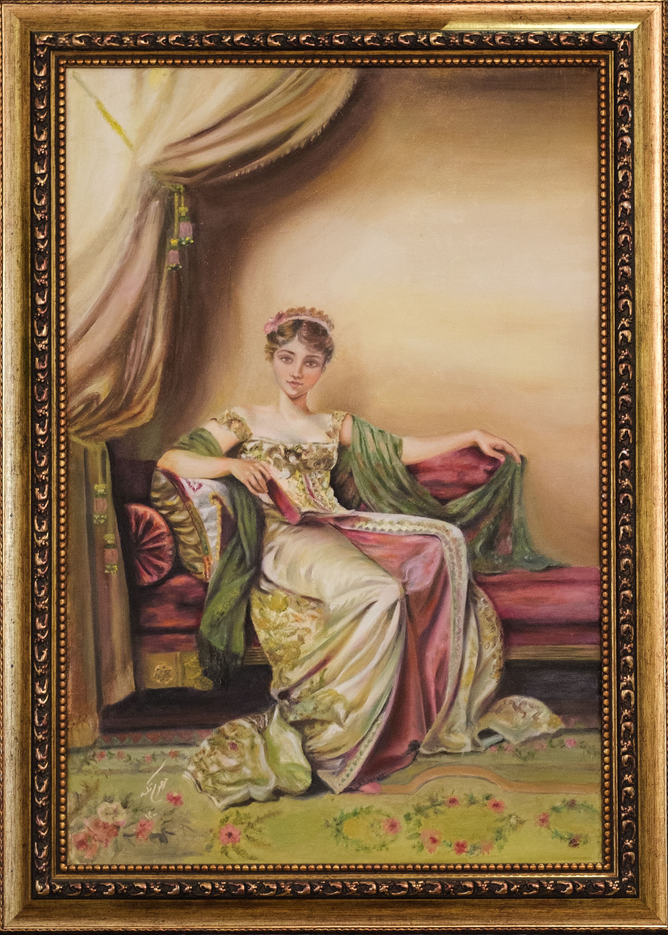 تابلوهای نقاشی سبک رئال تکنیک رنگ روغن