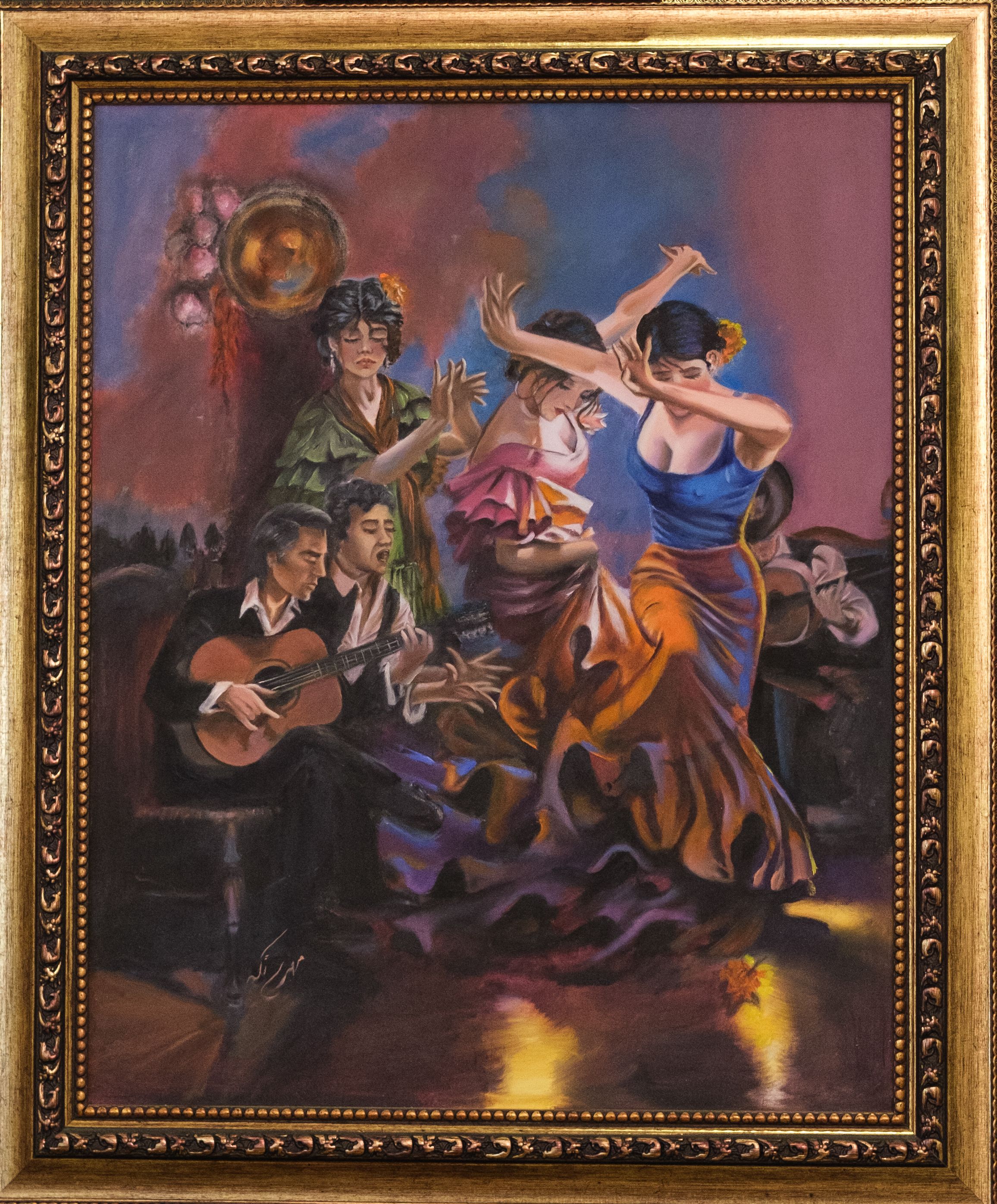 تابلوهای نقاشی رنگ روغن سبک رئال