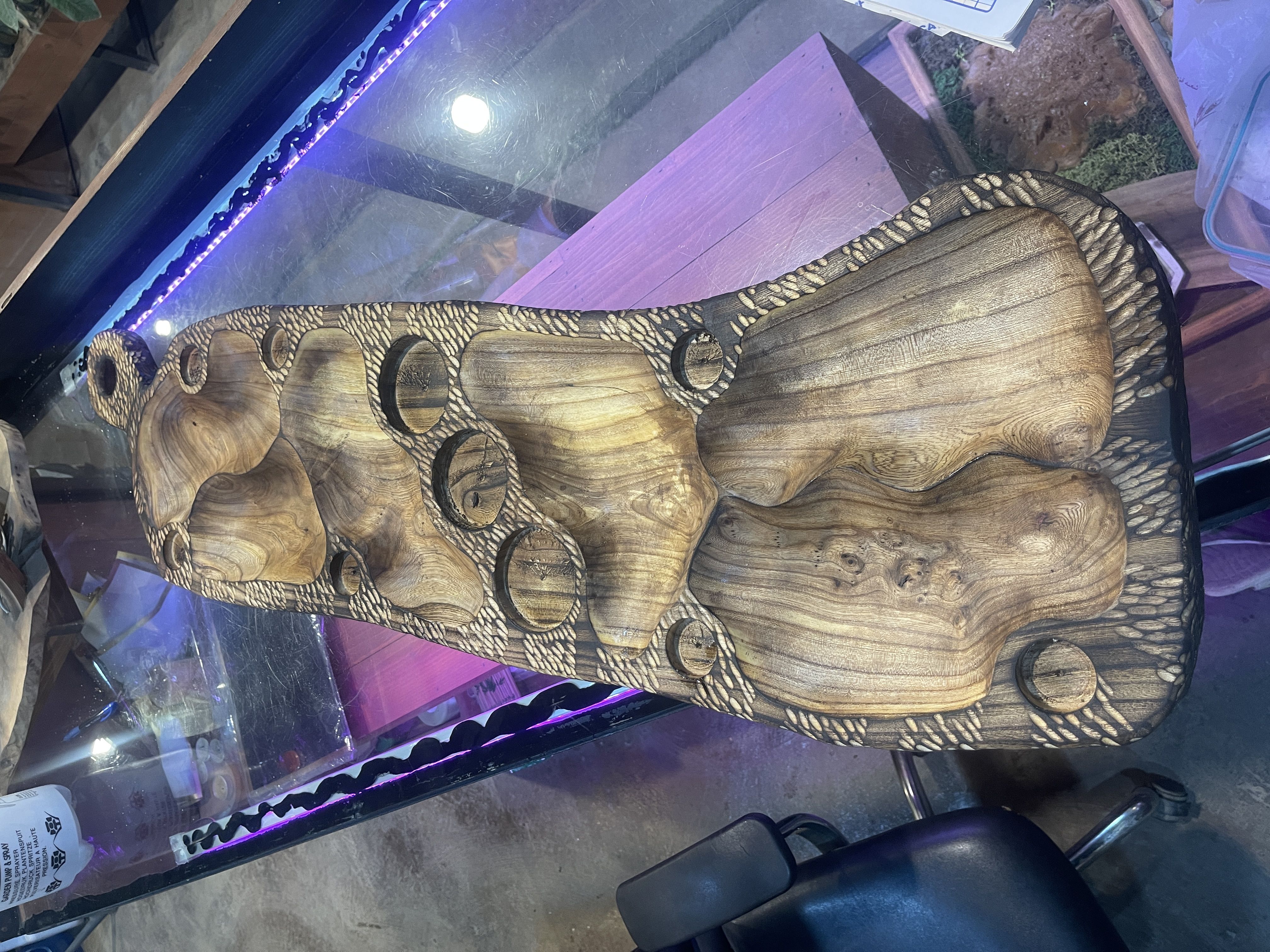 ظروف چوبى دست ساز و زيبا