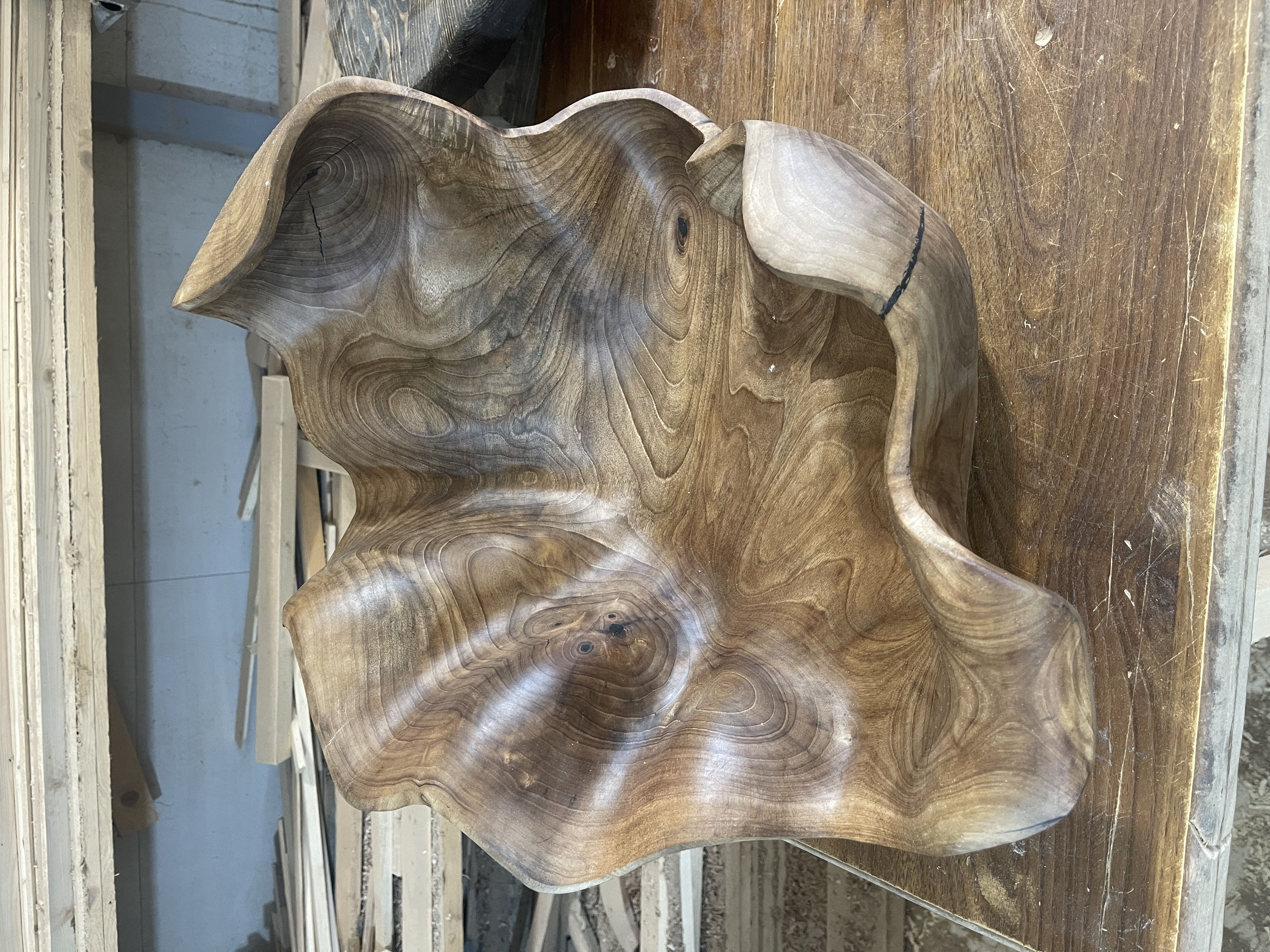 ظروف چوبى دست ساز و زيبا