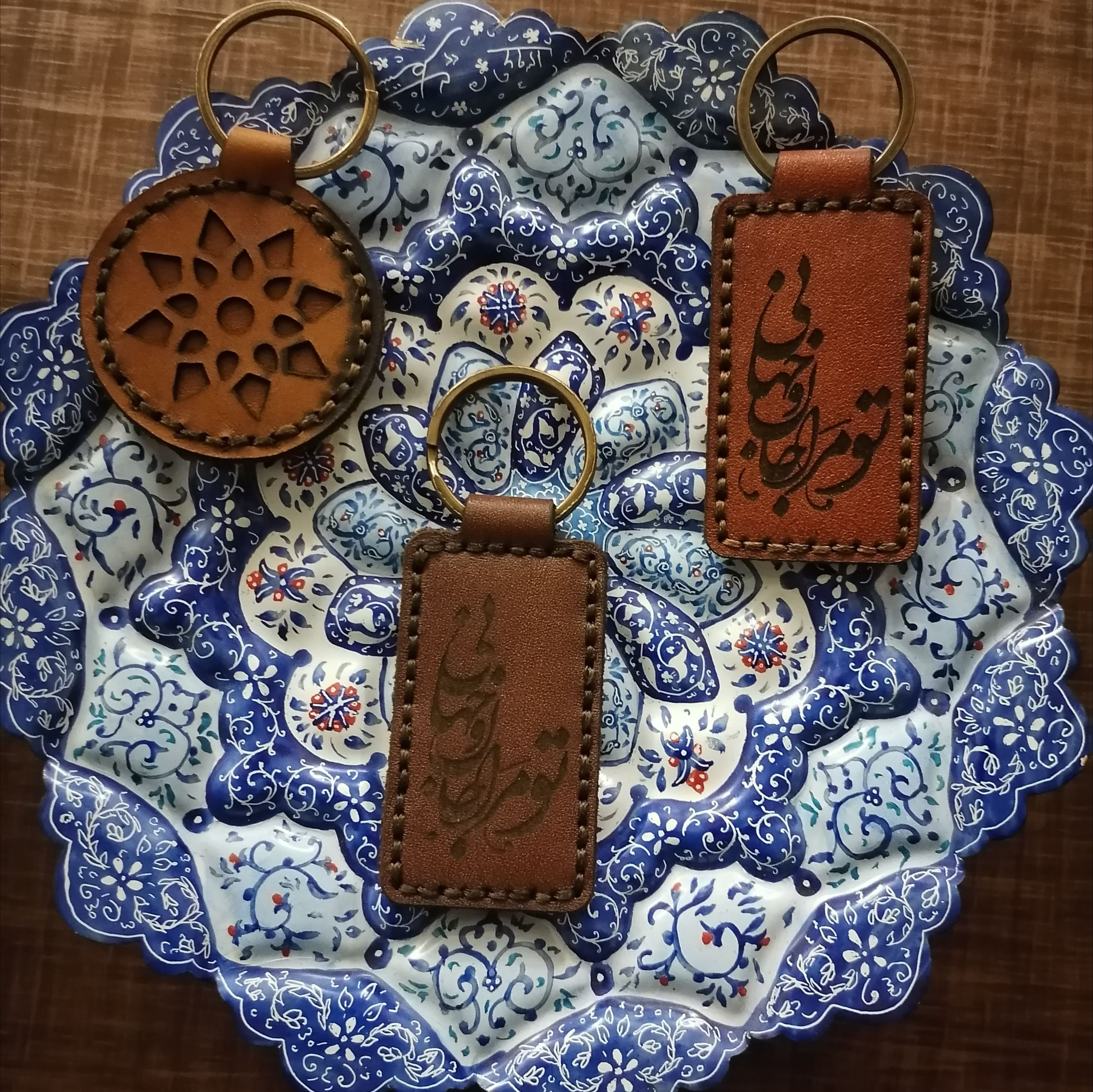 Natural handmade leather
