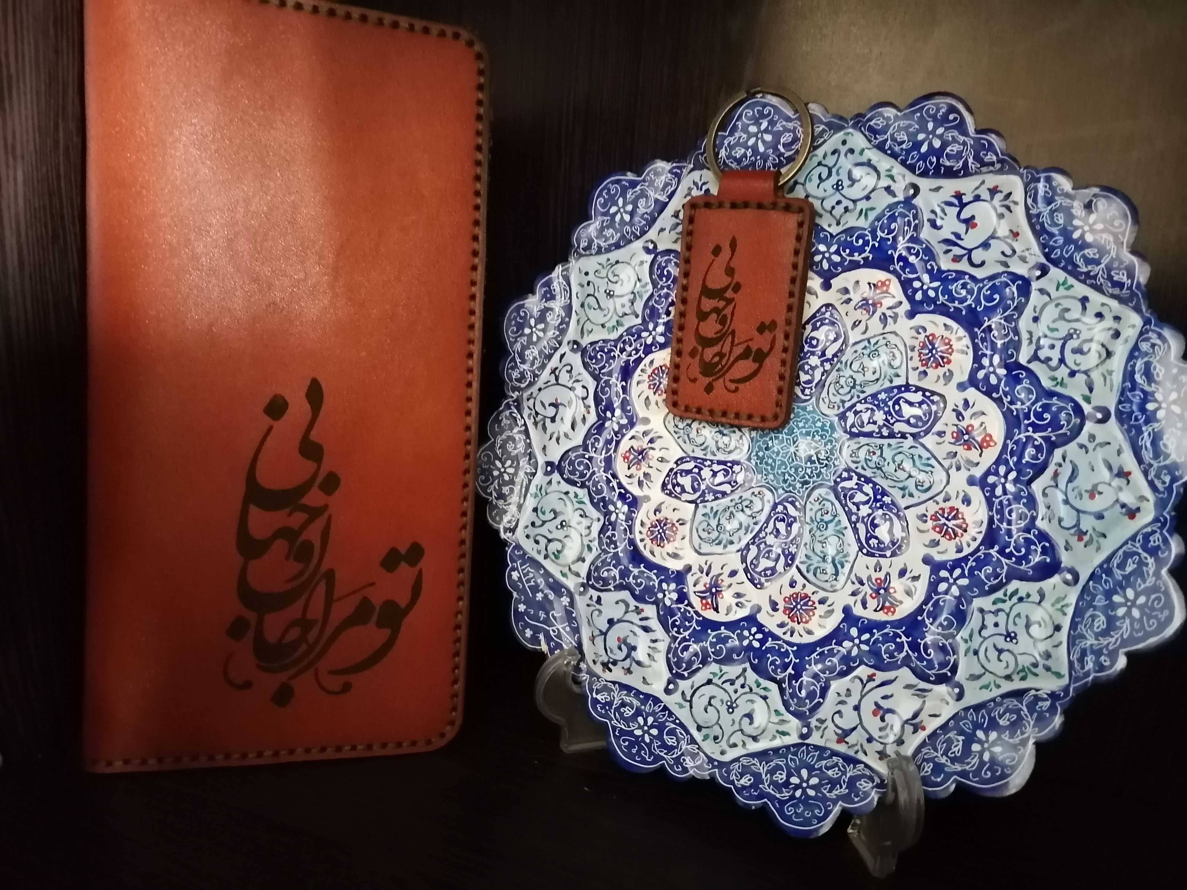Natural handmade leather