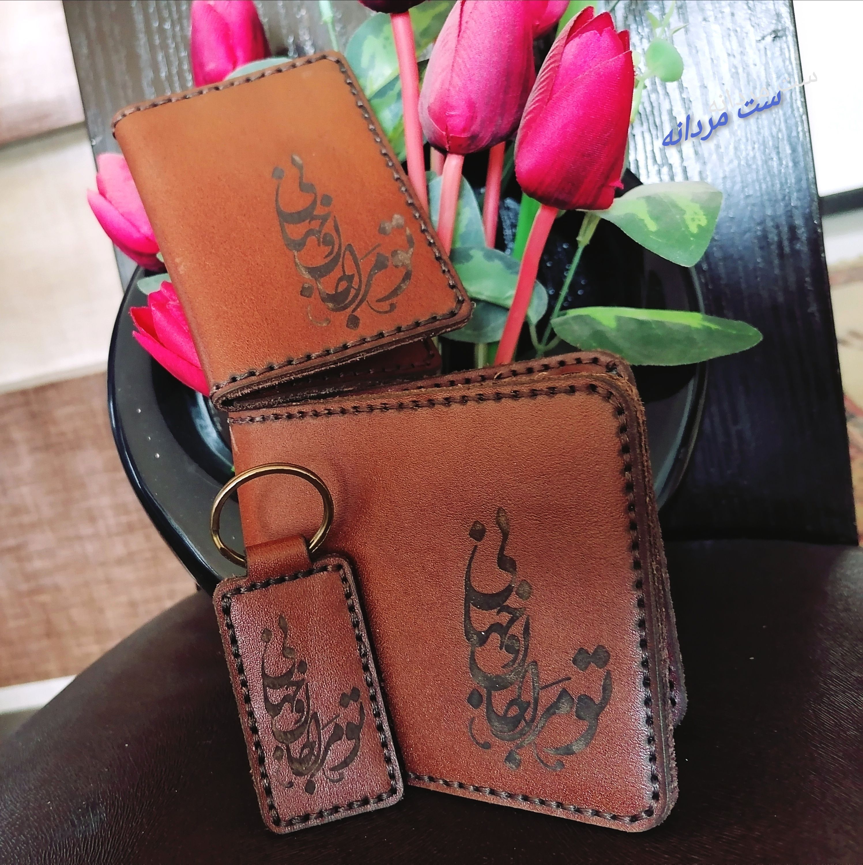 Natural handmade leather