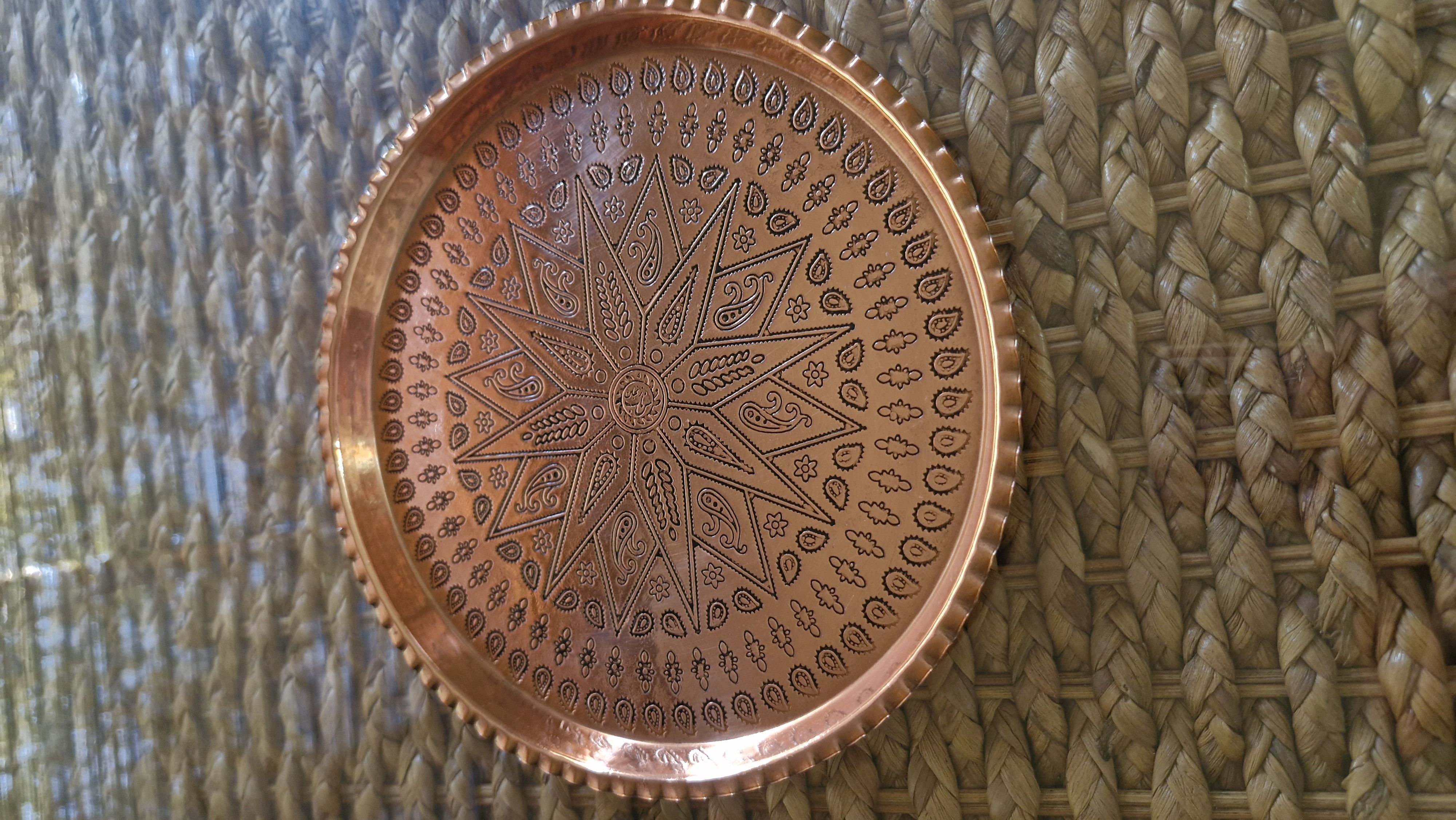 فروش سینی اصیل مسی