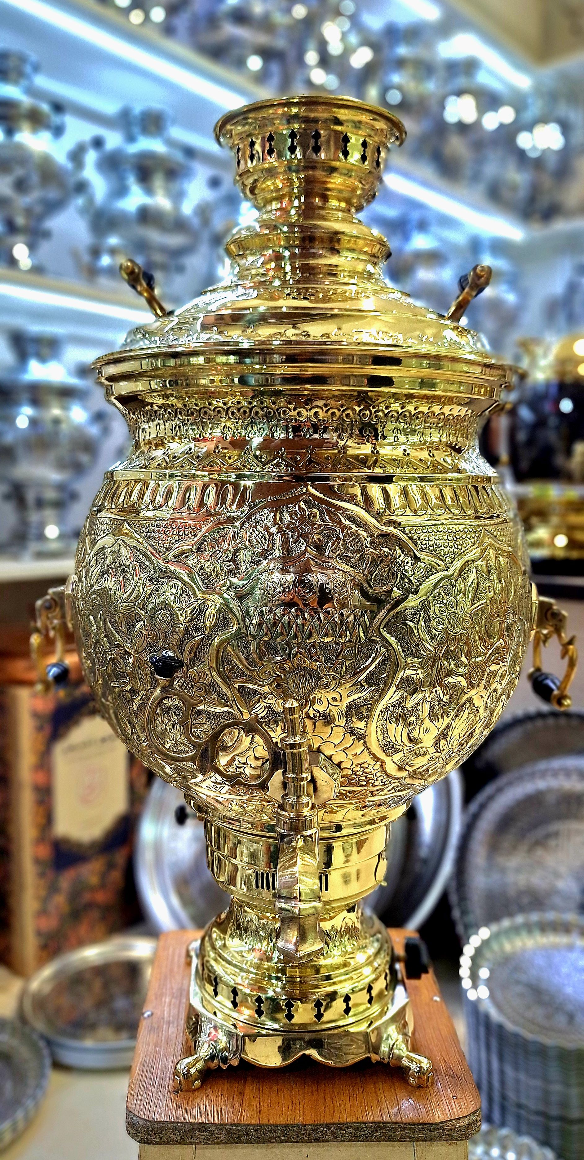 سماور گازی ۴۰ لیتر