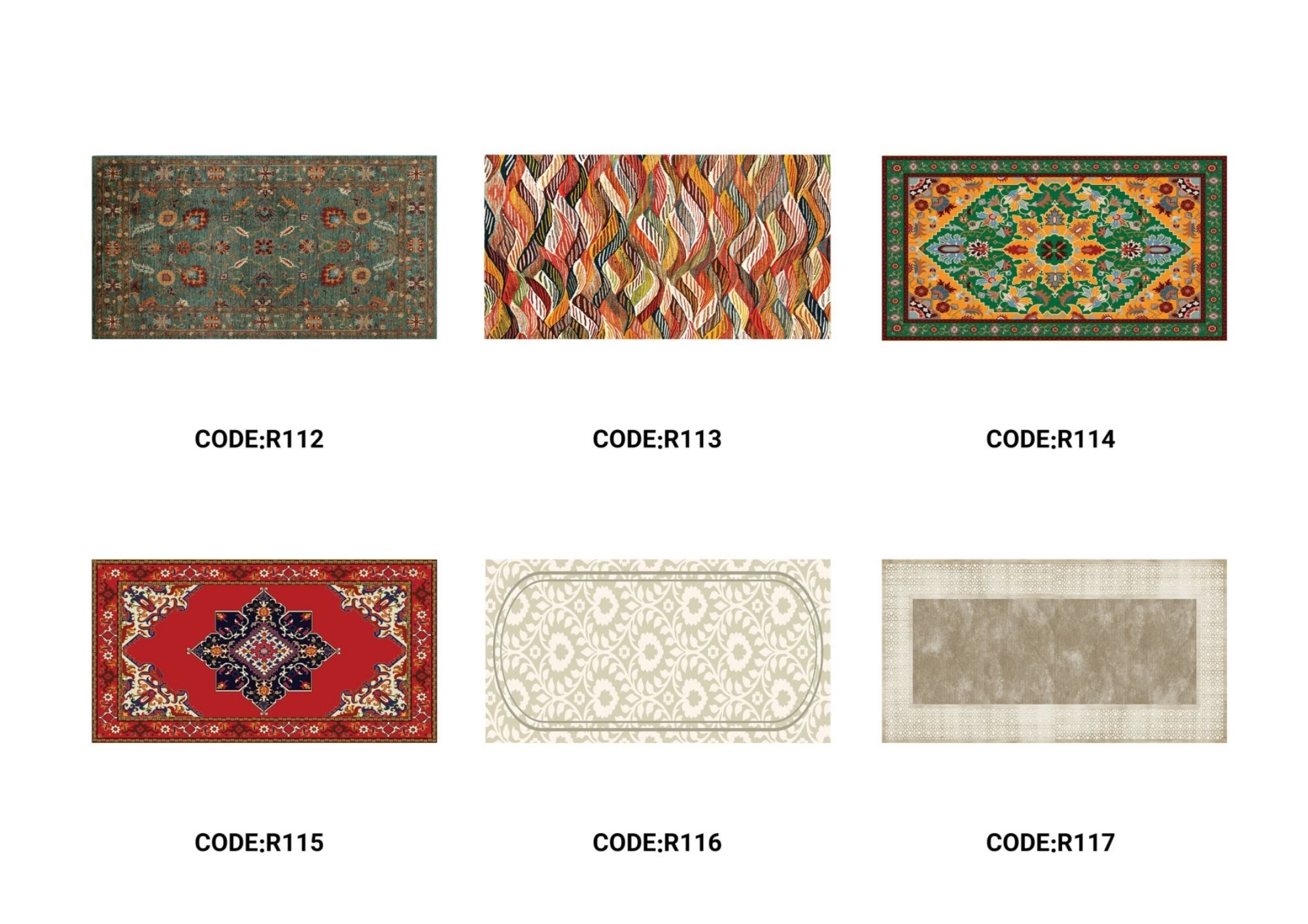 طراحی دلخواه با فرش چاپی