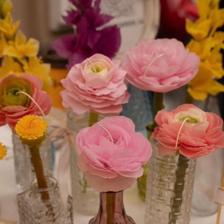 شمع های زیبای معطر