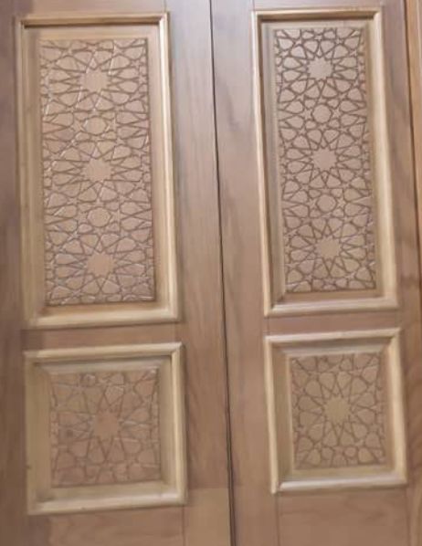 درب‌لابی درب‌‌وپنجره‌چوبی‌ درب‌مسجدی