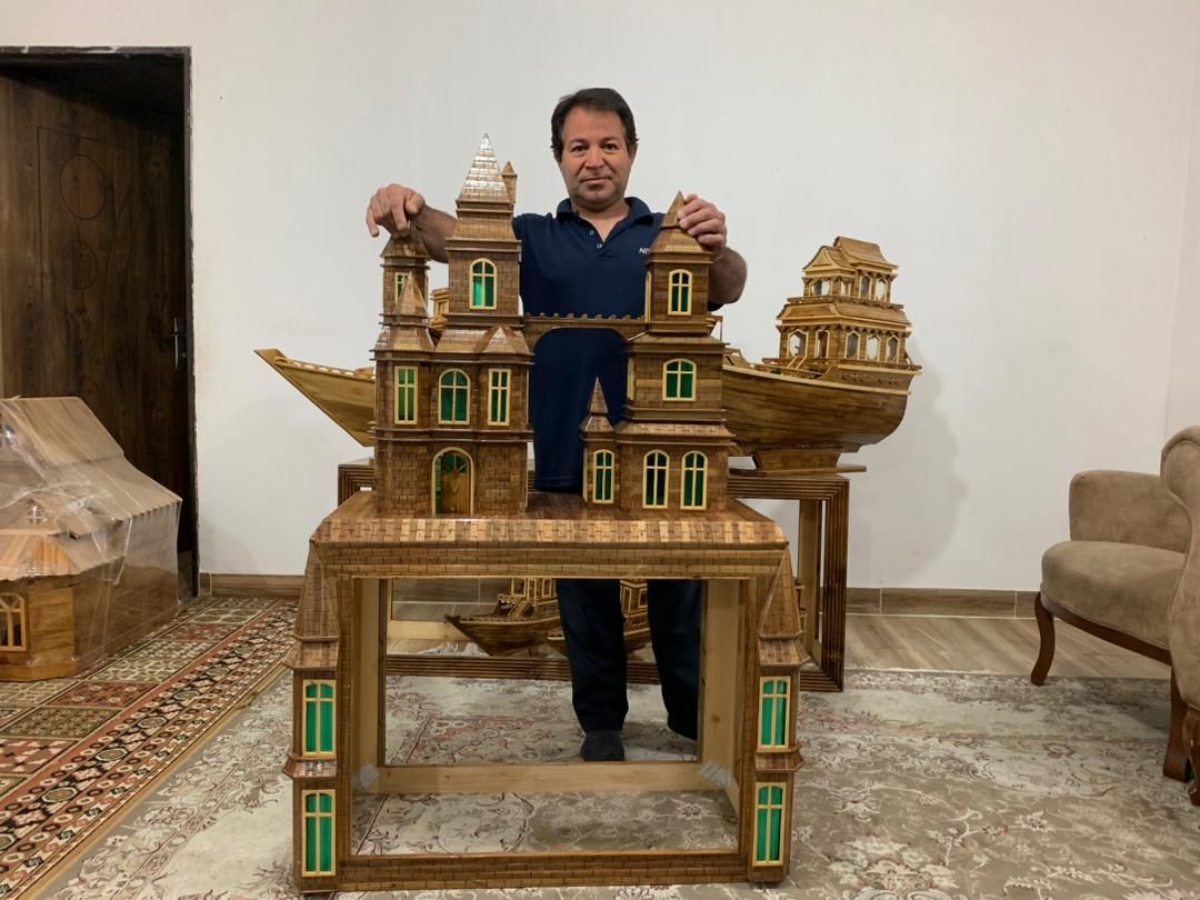 ماکت چوبی کشتی