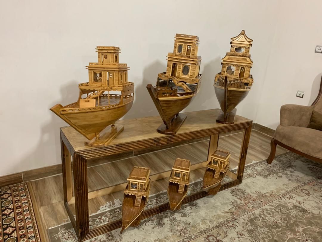 ماکت چوبی کشتی