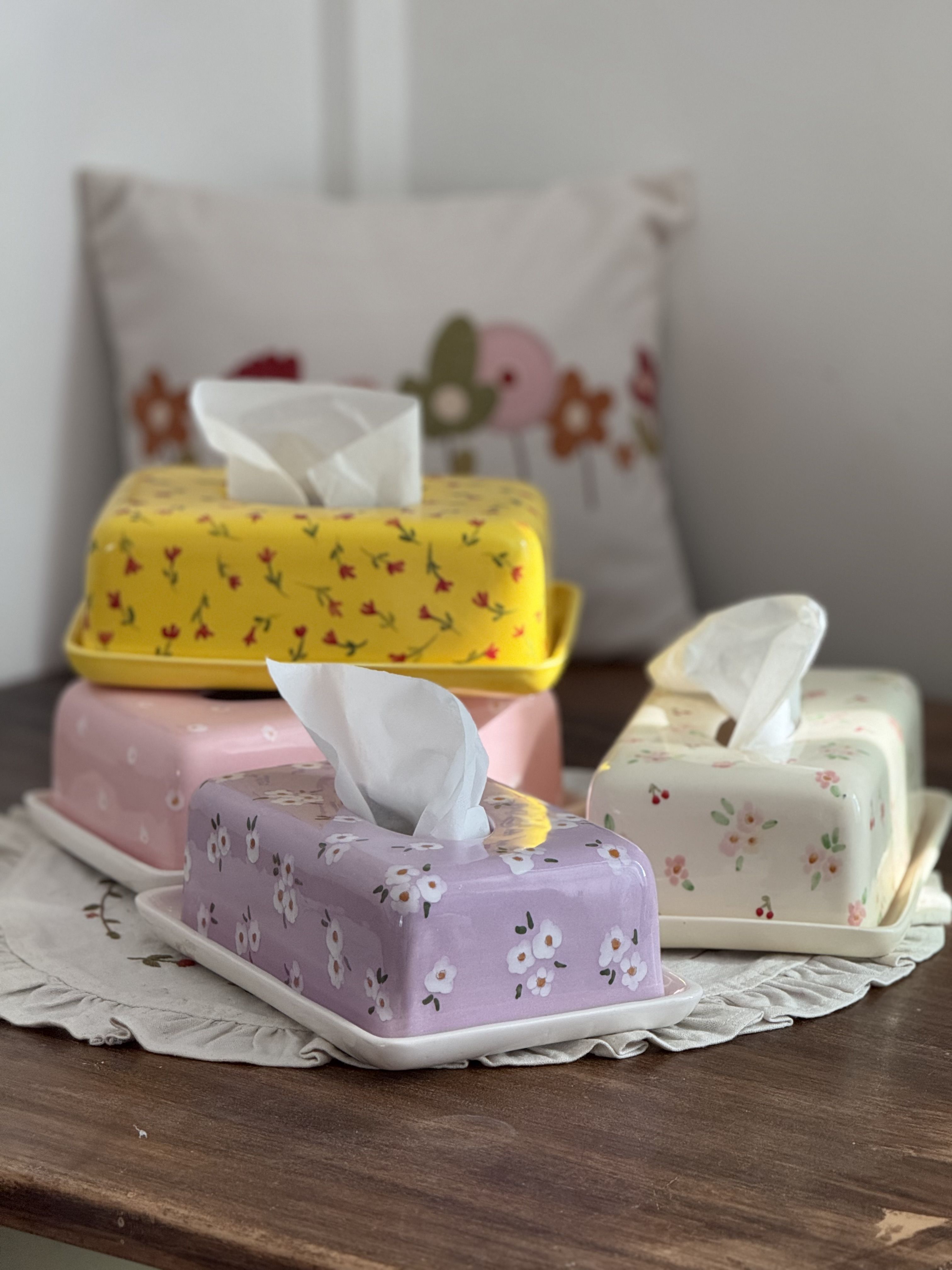 فروش جعبه دستمال کاغذی سرامیکی 