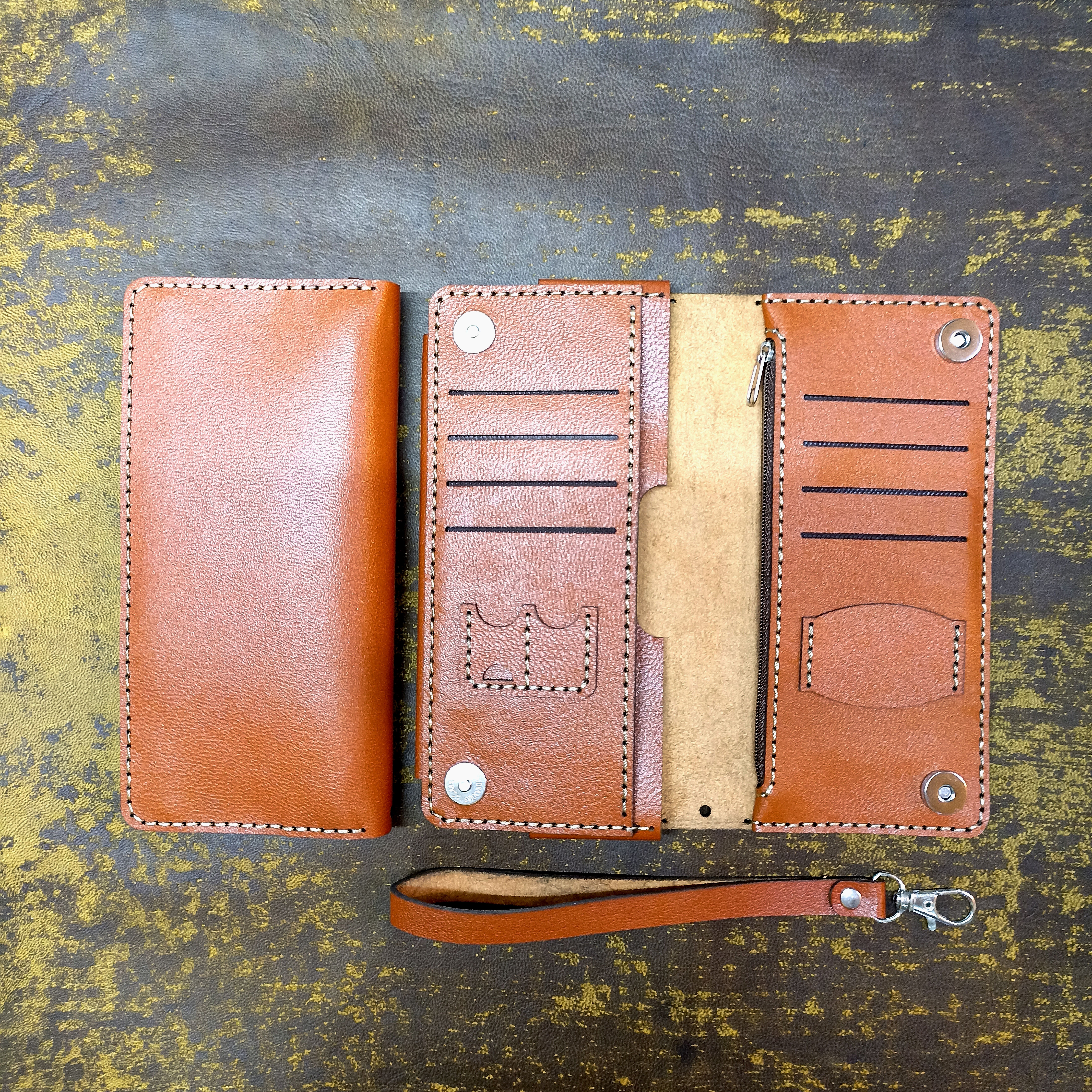 Handmade leather bag