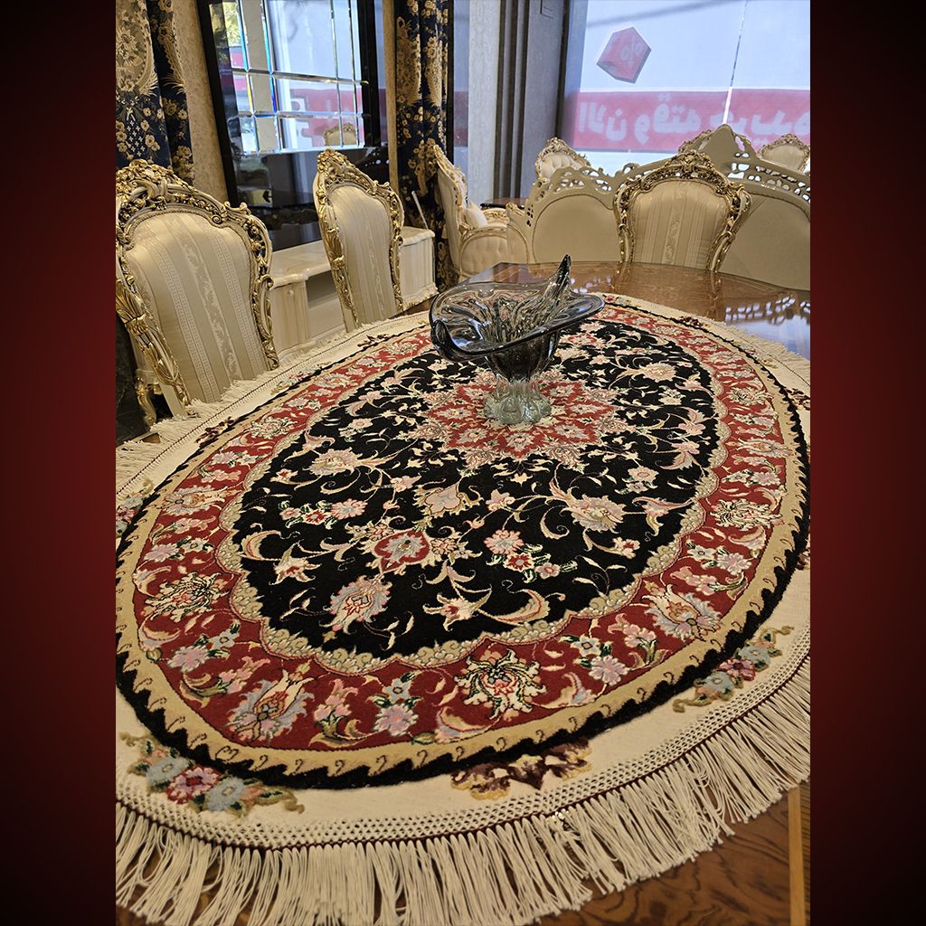 فرش رومیزی دستباف 