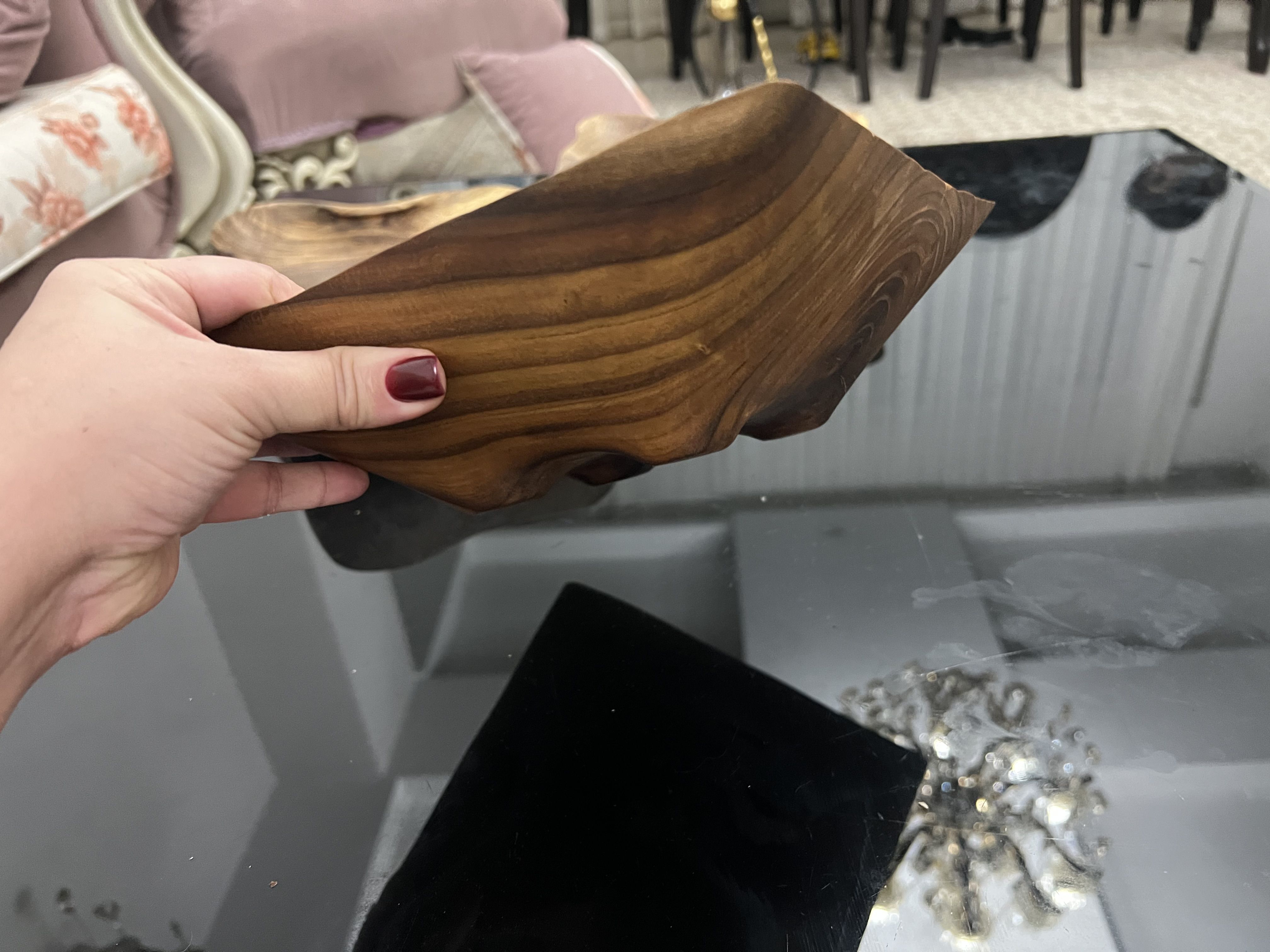 ظروف دست ساز چوبی