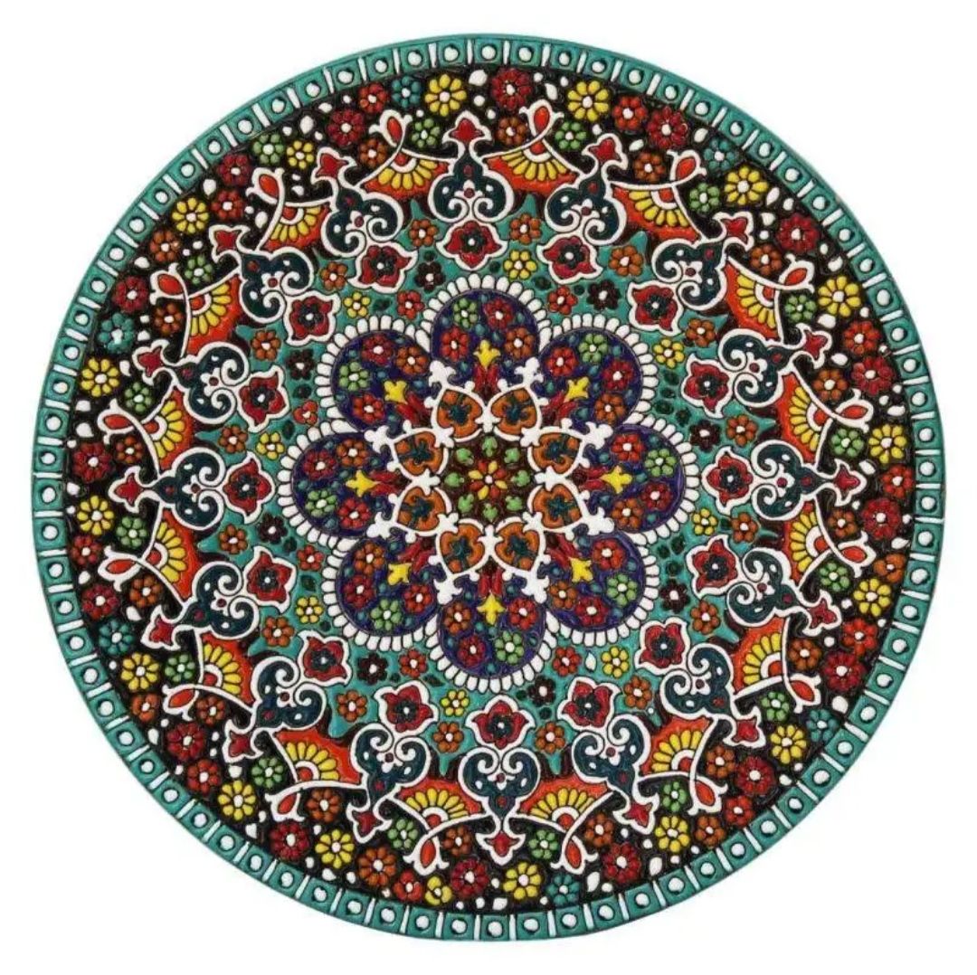 بشقاب میناکاری