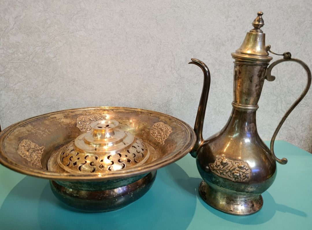 ظروف نقره اصیل قاجاری