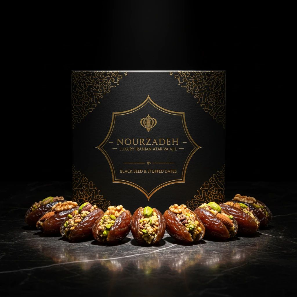 صندوق کشویی ادویه‌جات و آجیل لوکس