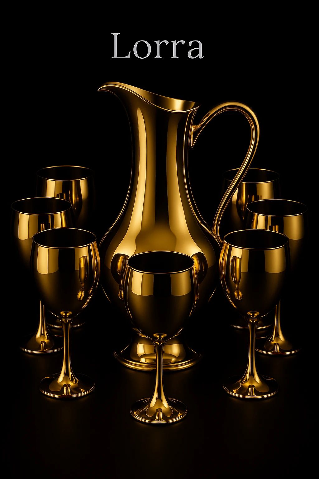 ظروف لاکچری پذیرایی LORRA