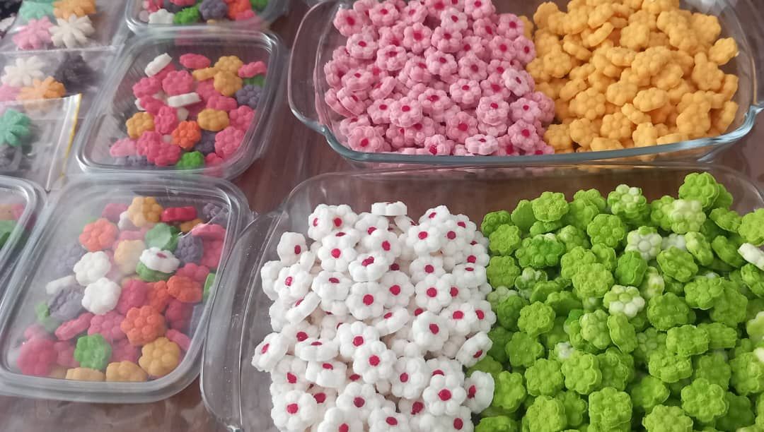 قند طعم دار طبیعی و خوراکی