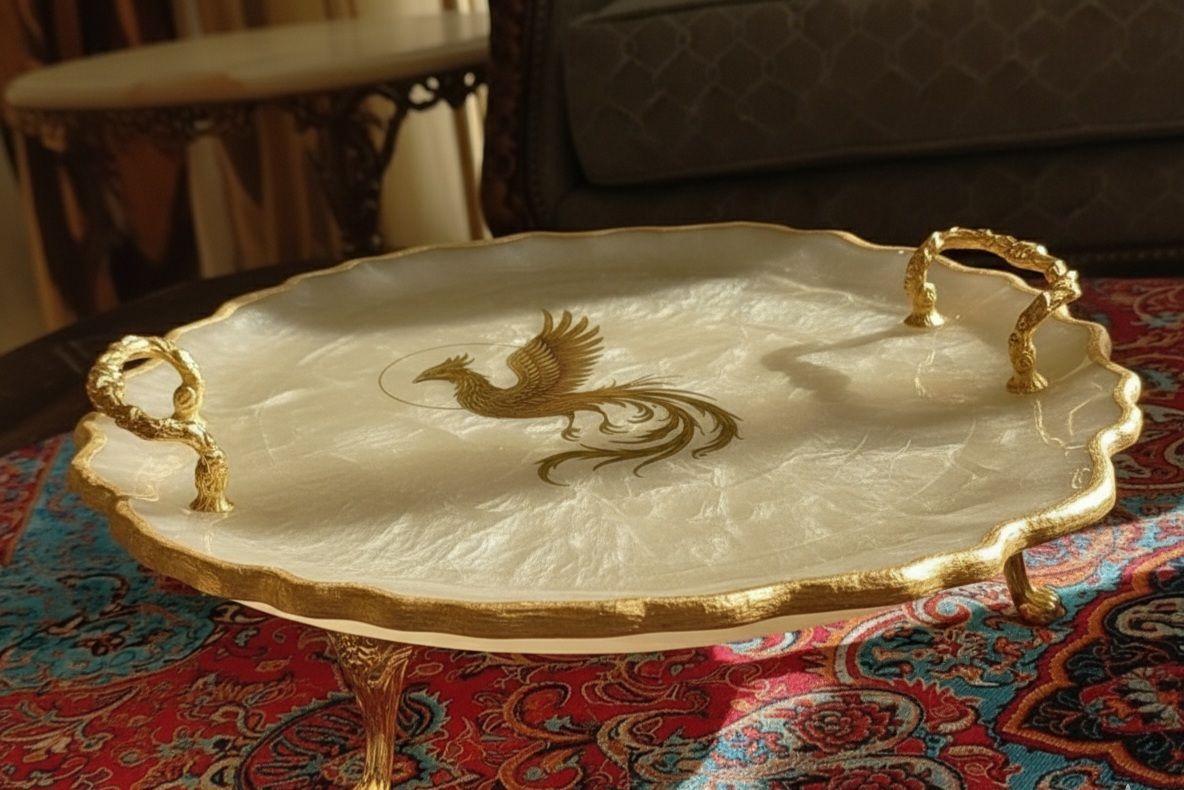 ظروف پذیرایی رزینی کالکشن سیمرغ