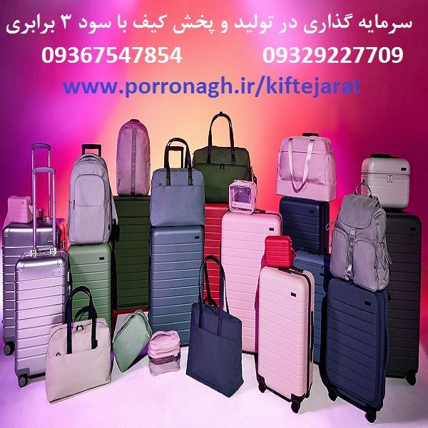 فرصت سرمایه گذاری با سود بالا در تولیدی کیف پررونق