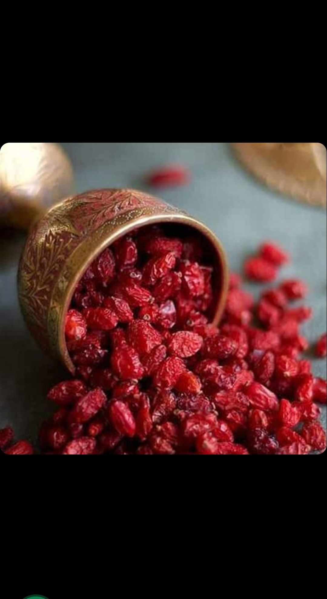 زرشک درجه یک پفکی تازه