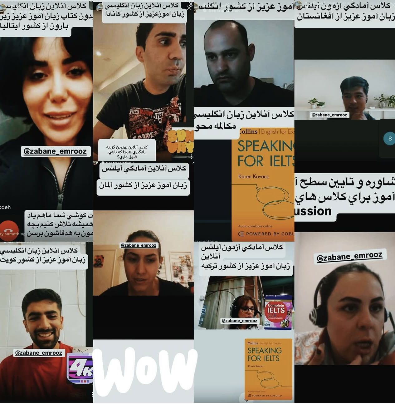 آموزش زبان انگليسي آنلاين و ترجمه