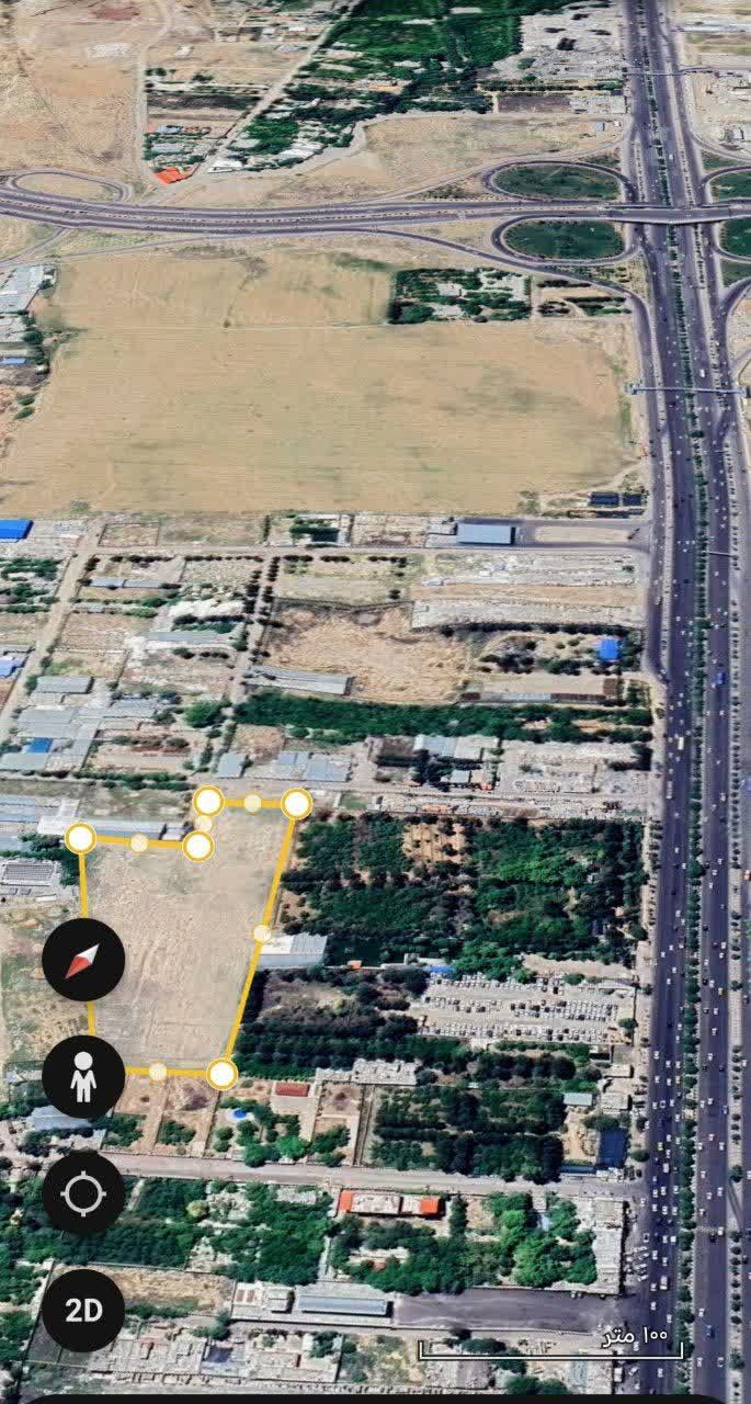 فروش زمین جهت مجتمع تجاری و گردشگری 