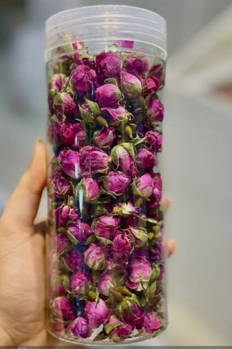 غنچه گل محمدی خشک 