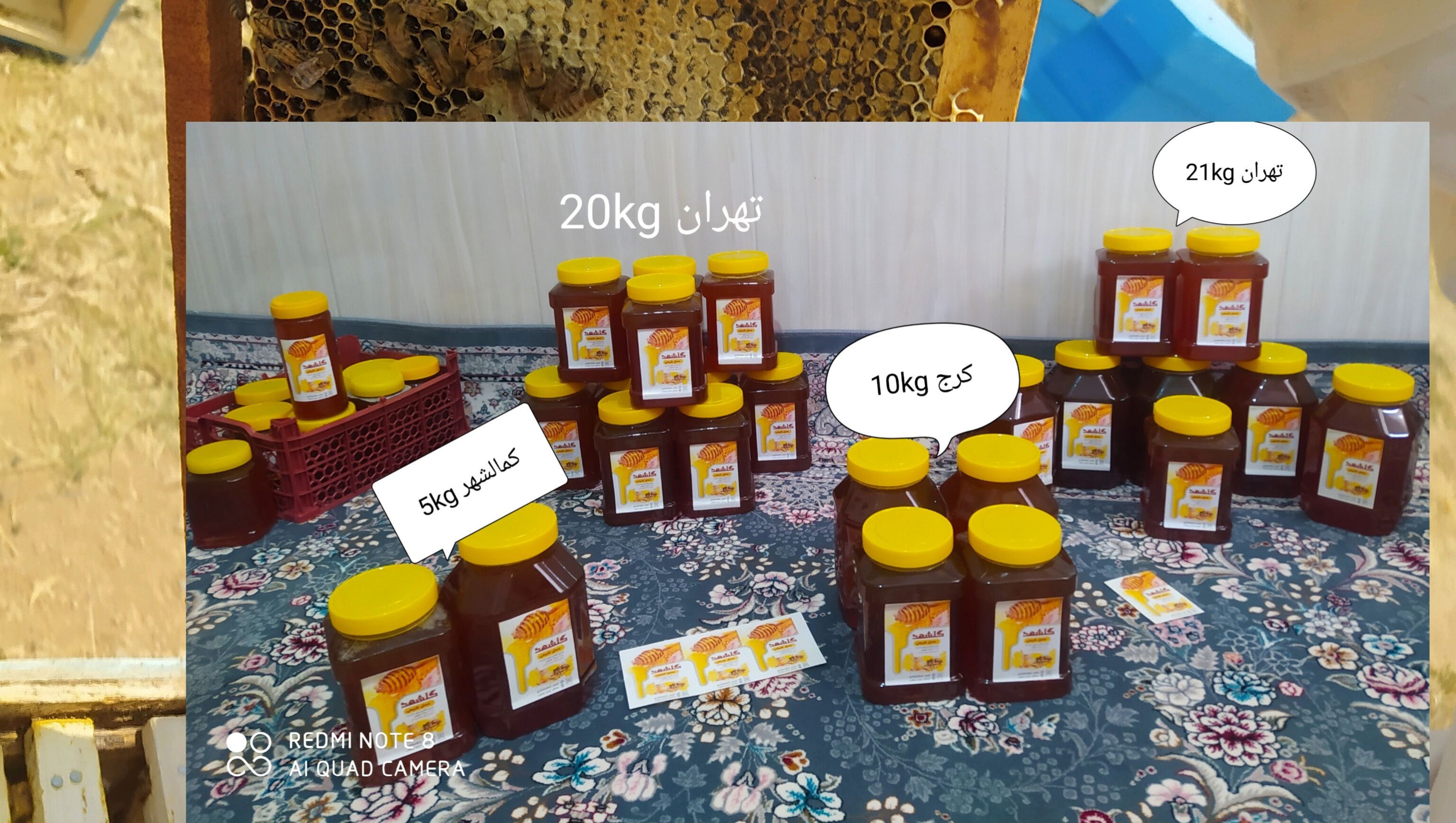 عسل طبیعی گلشهد