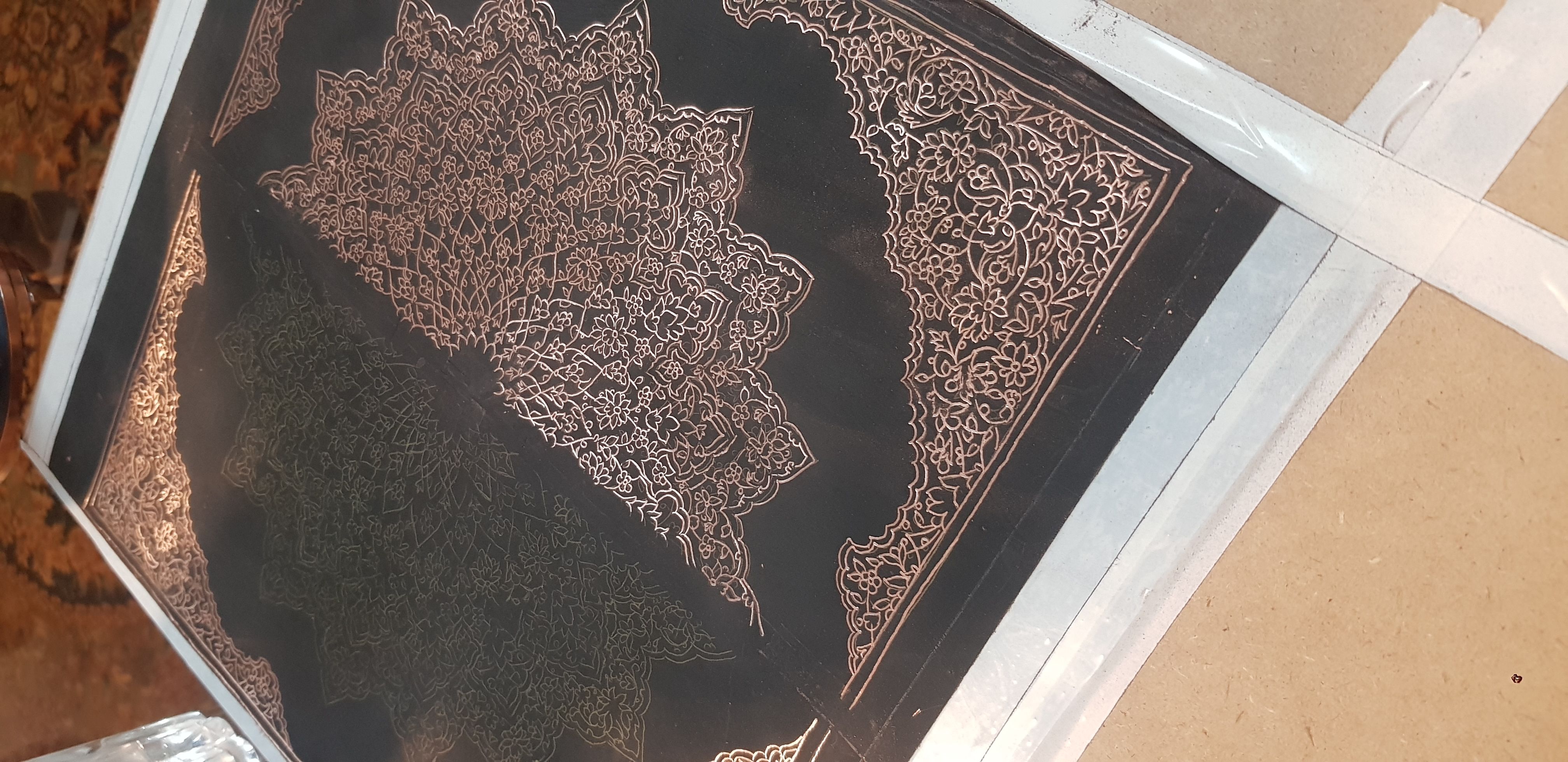 طراحی تخصصی روی دیوار