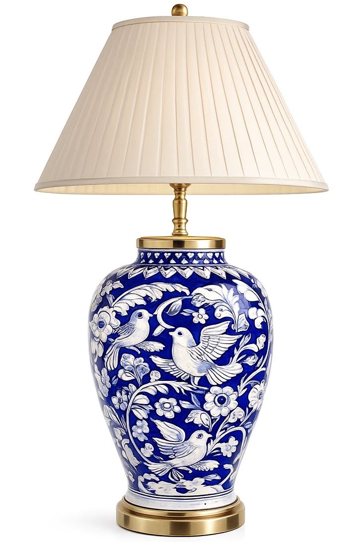 گلدان و آباژور دست ساز