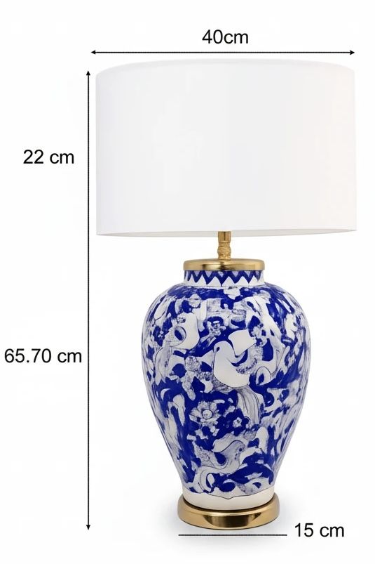 گلدان و آباژور دست ساز