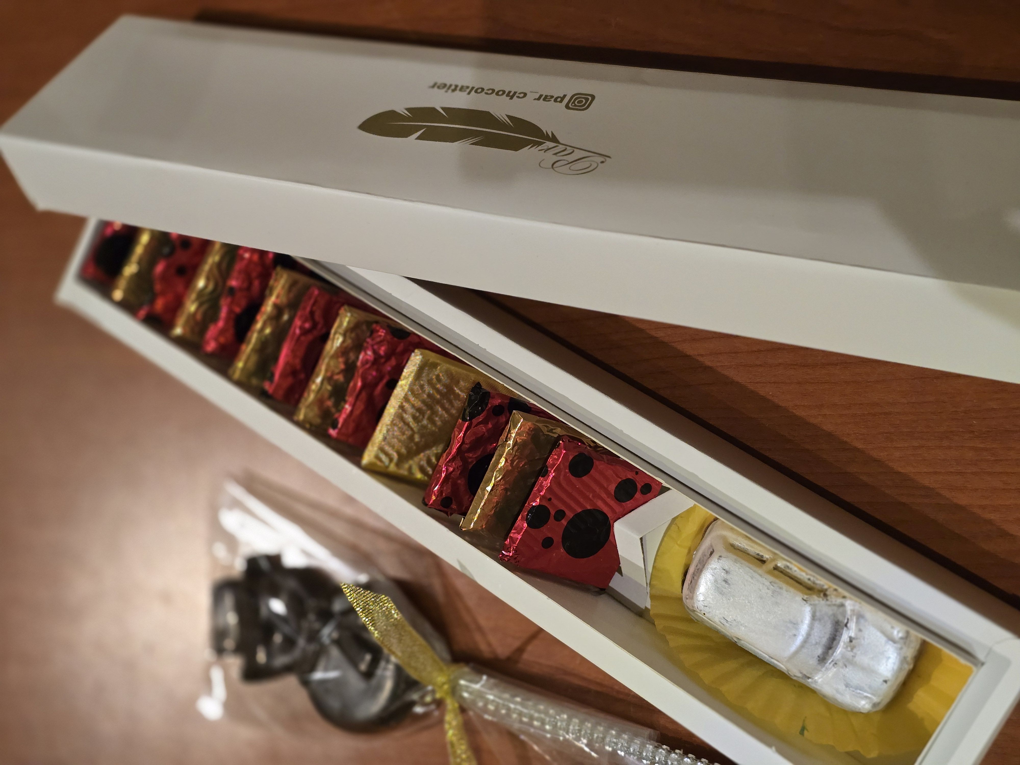 شکلاتهای دستساز خانگی 