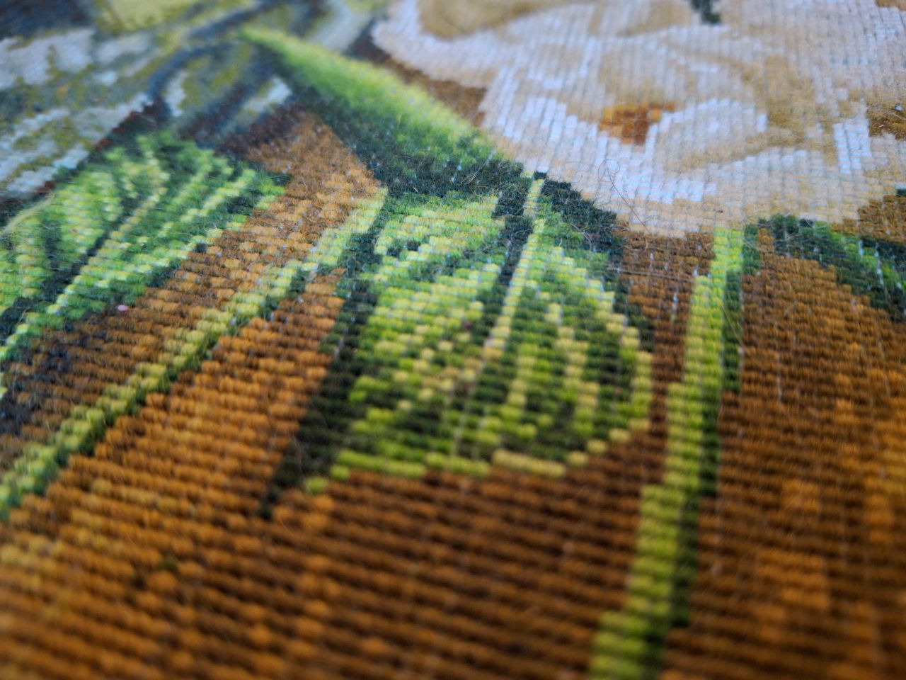 تابلو فرش نفیس دستباف ایرانی