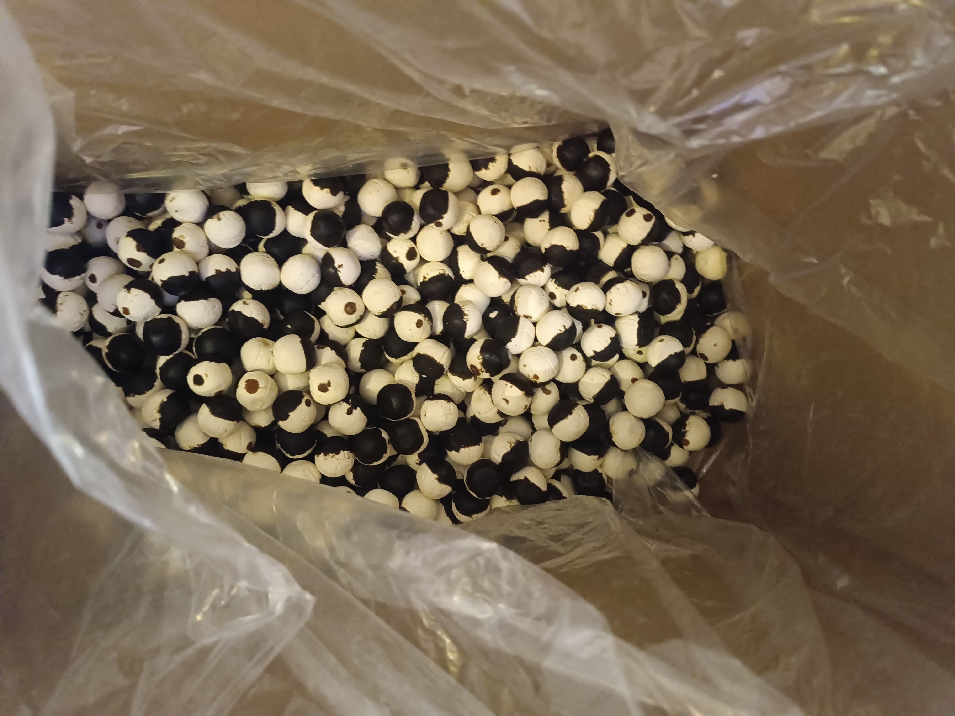 کشک دورنگ ساده و قره قروتی