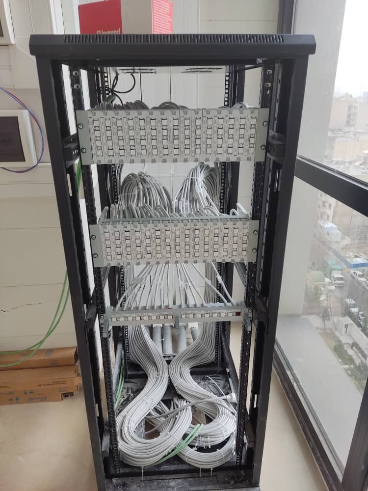 نصاب دوربین و پسیو کار شبکه 